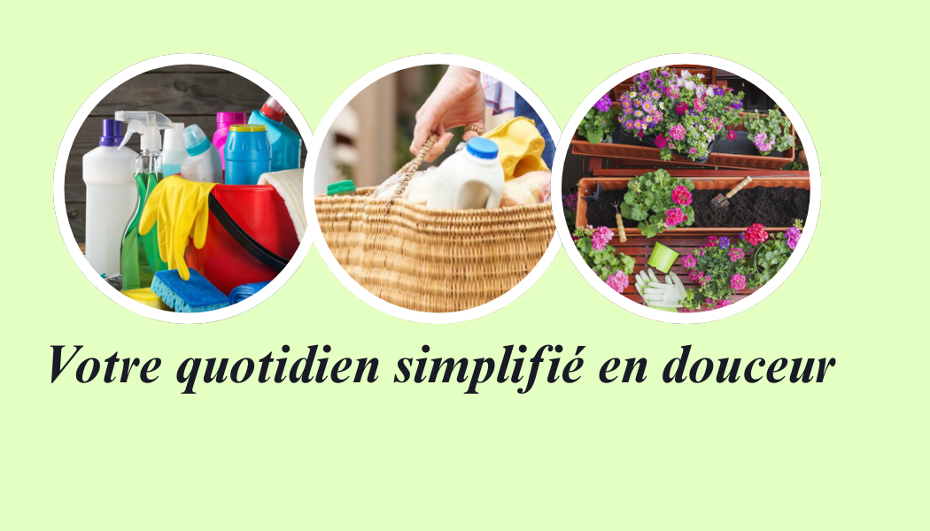 Fleurs et petits travaux de jardinage